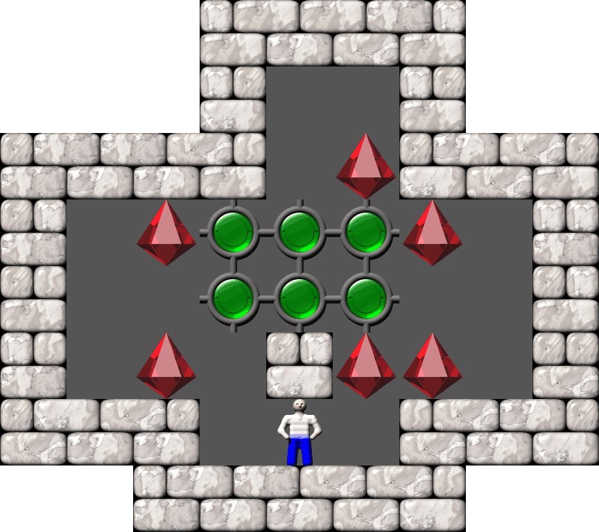 Sokoban Monster Sokoban level 50